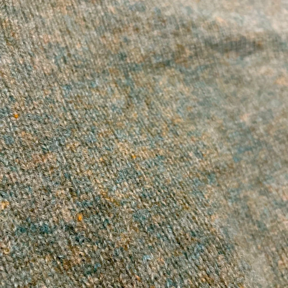 Vintage Women’s Clansman Scottish Shetland 100% Wool Sweater size L Green. - Picture 7 of 11